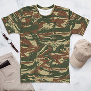 Lizard Greek Naval Special Warfare CAMO Mens T-Shirt - XS