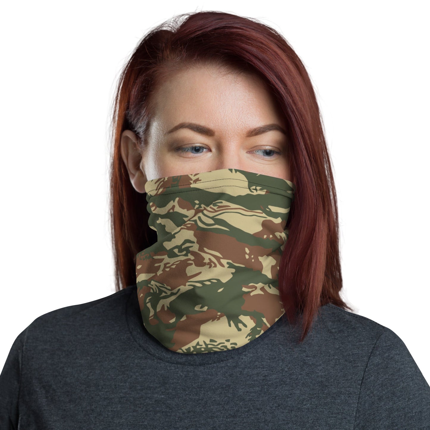 Greek Lizard Navy Special Warfare CAMO Neck Gaiter - Gaiters