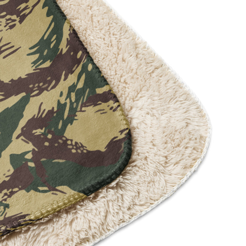 Lizard Greek Naval Special Warfare CAMO Sherpa Blanket