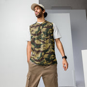 Lizard Greek Naval Special Warfare CAMO Unisex Basketball Jersey - 2XS