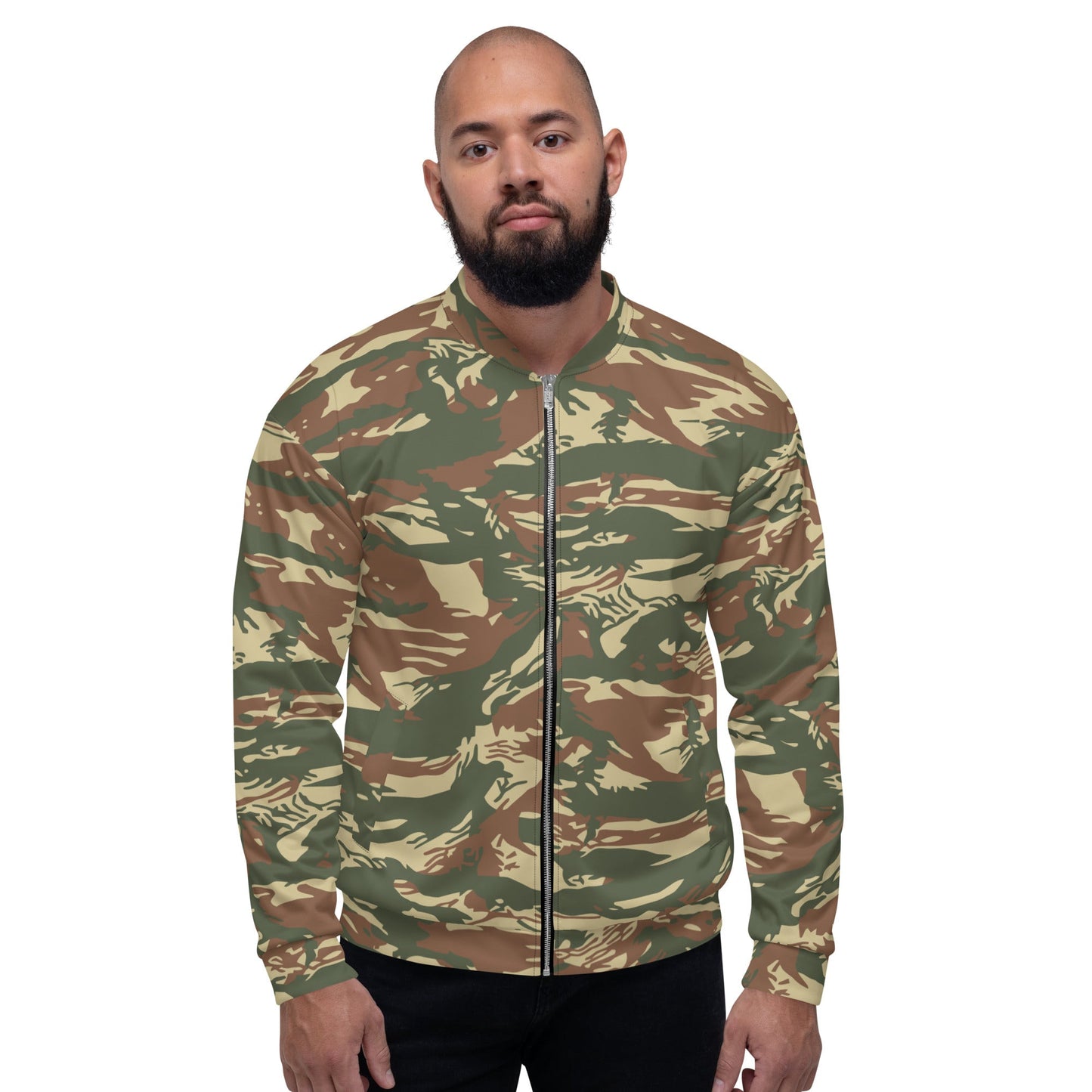 Greek Lizard Navy Special Warfare CAMO Unisex Bomber Jacket - Jackets