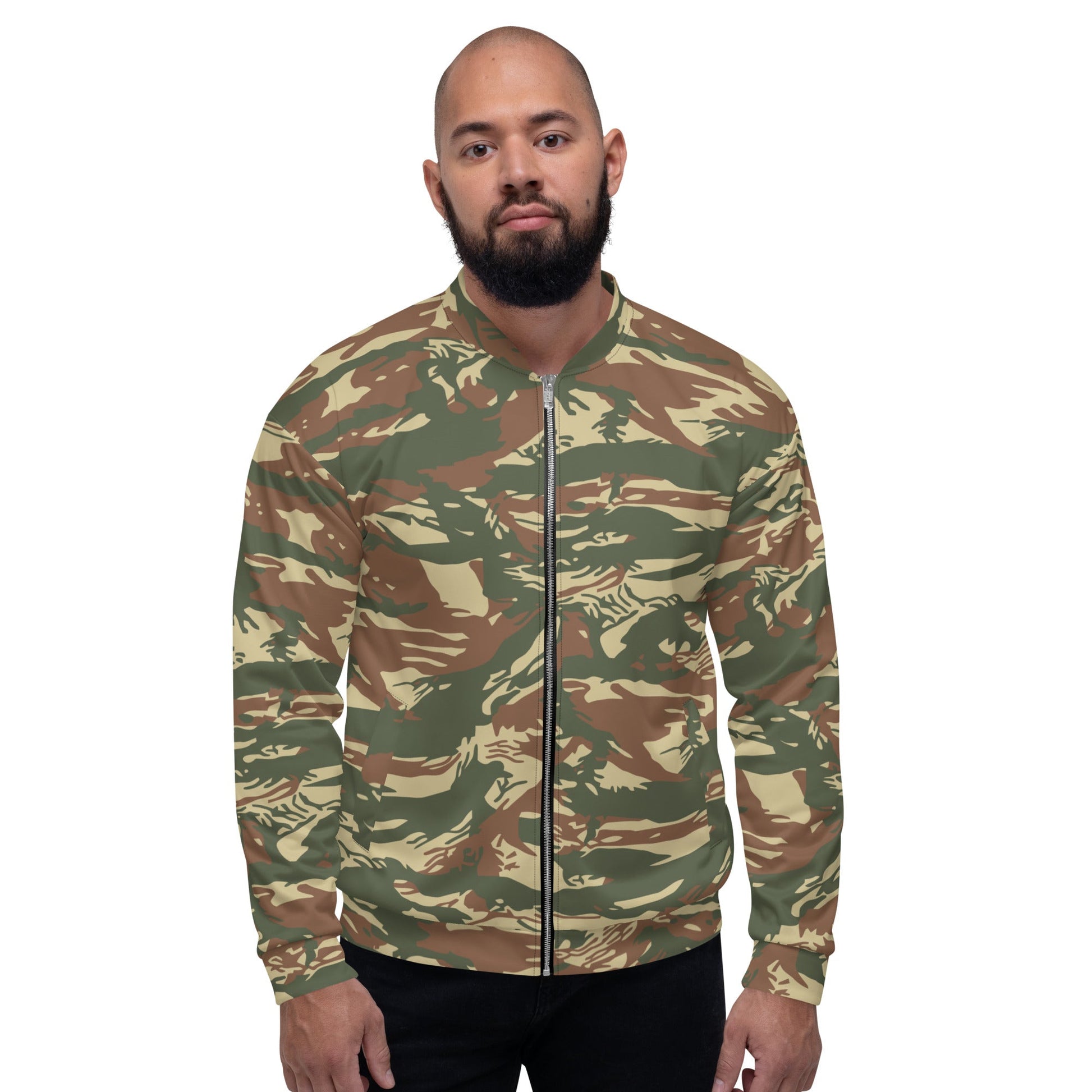 Greek Lizard Navy Special Warfare CAMO Unisex Bomber Jacket - Jackets