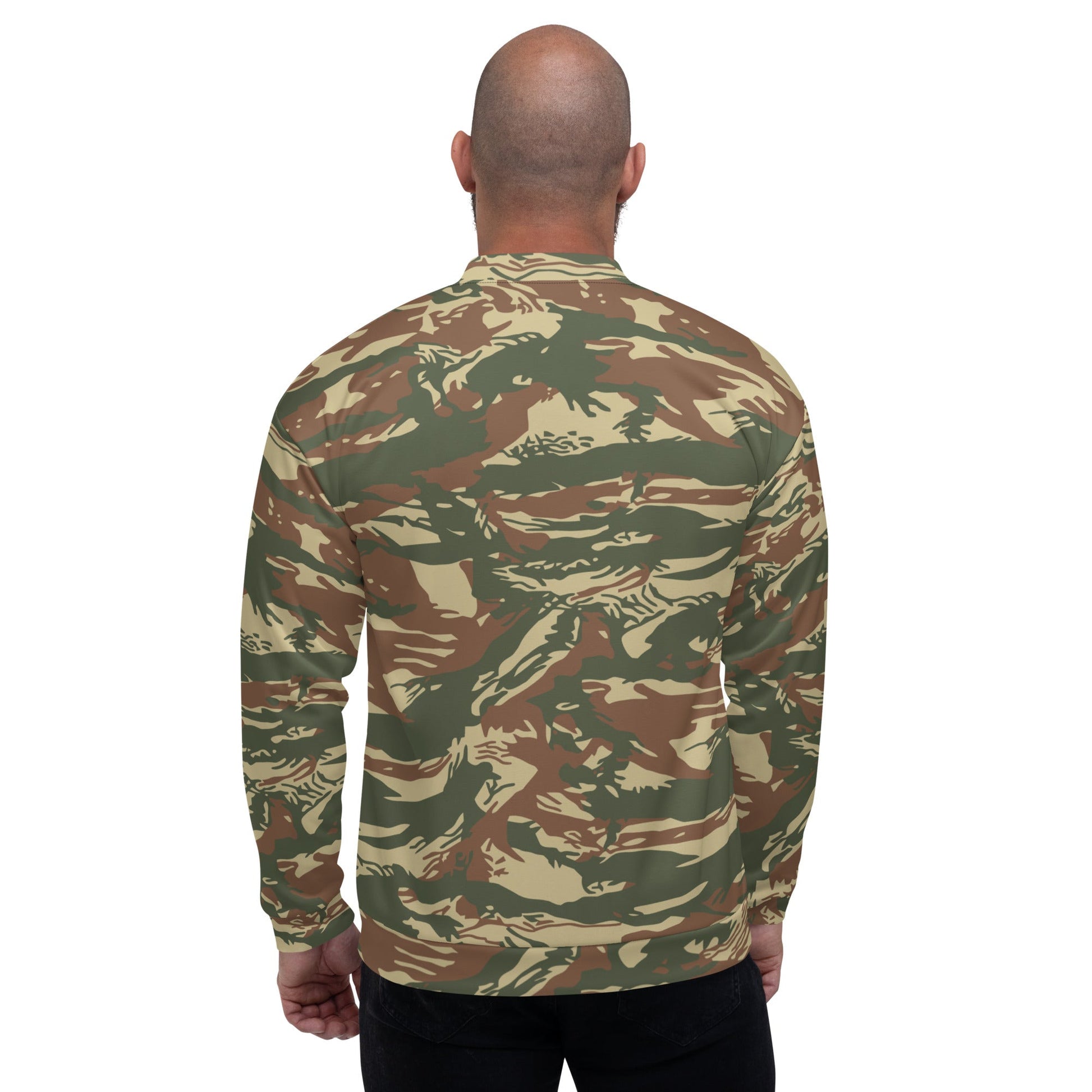 Greek Lizard Navy Special Warfare CAMO Unisex Bomber Jacket - Jackets