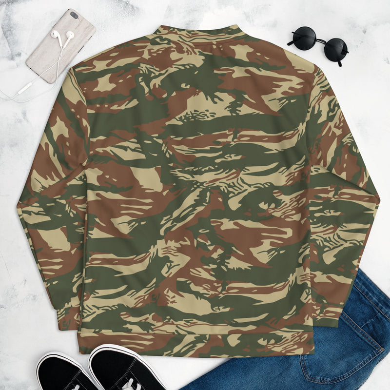 Lizard Greek Naval Special Warfare CAMO Unisex Bomber Jacket