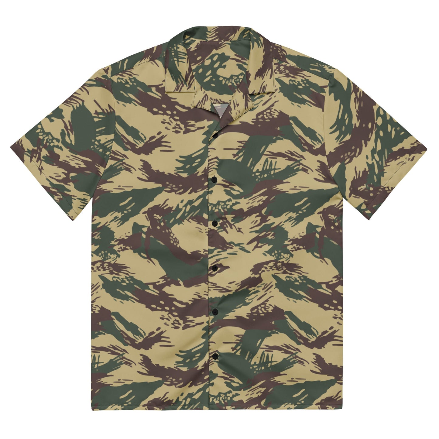 Greek Lizard Navy Special Warfare CAMO Unisex button shirt - 2XS - Button Shirts