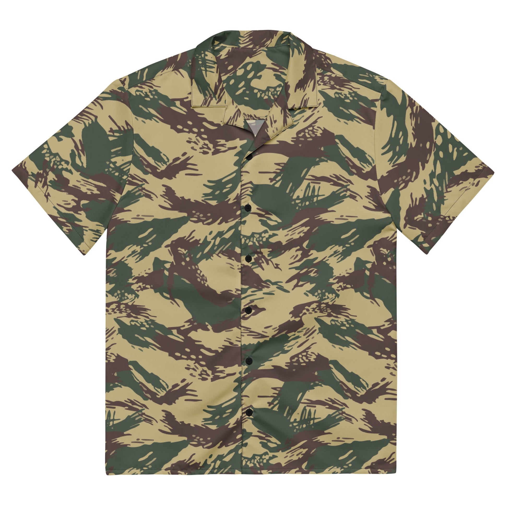 Greek Lizard Navy Special Warfare CAMO Unisex button shirt - 2XS - Button Shirts
