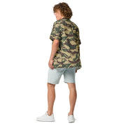 Lizard Greek Naval Special Warfare CAMO Unisex Short-Sleeve Button Shirt - Button-Up