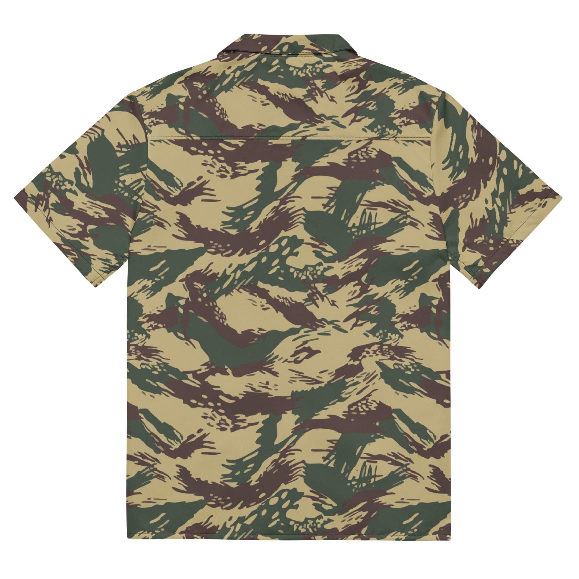 Greek Lizard Navy Special Warfare CAMO Unisex button shirt - Button Shirts