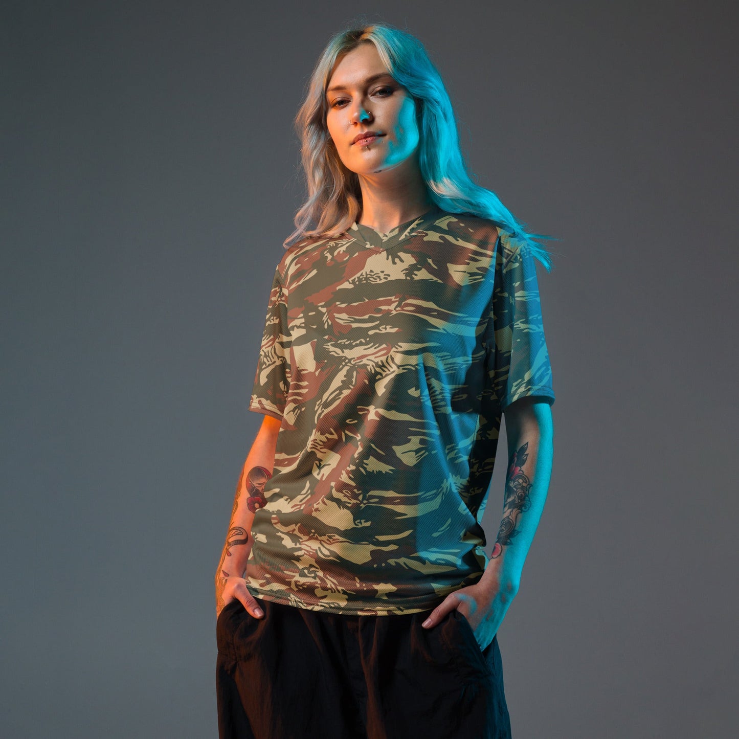 Greek Lizard Navy Special Warfare CAMO unisex sports jersey - Sports Jerseys