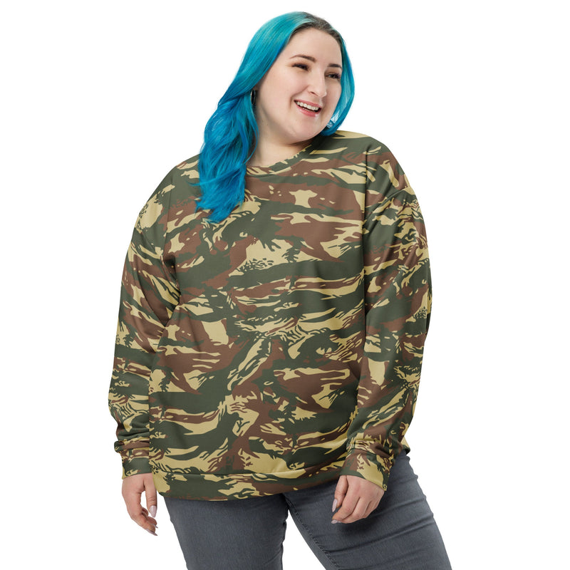 Lizard Greek Naval Special Warfare CAMO Unisex Sweatshirt