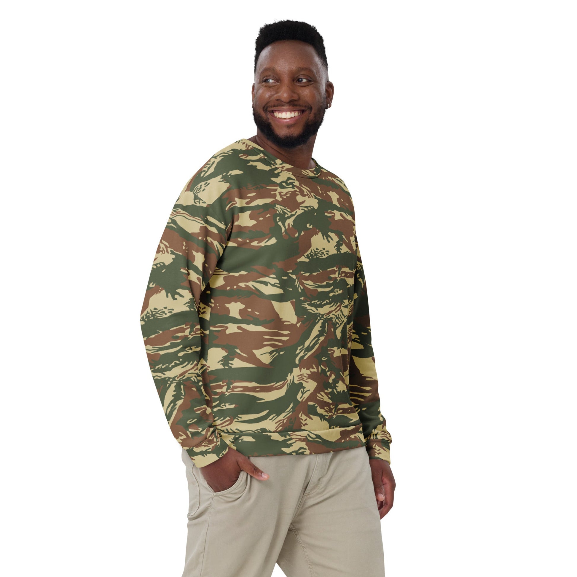 Greek Lizard Navy Special Warfare CAMO Unisex Sweatshirt - Sweatshirts