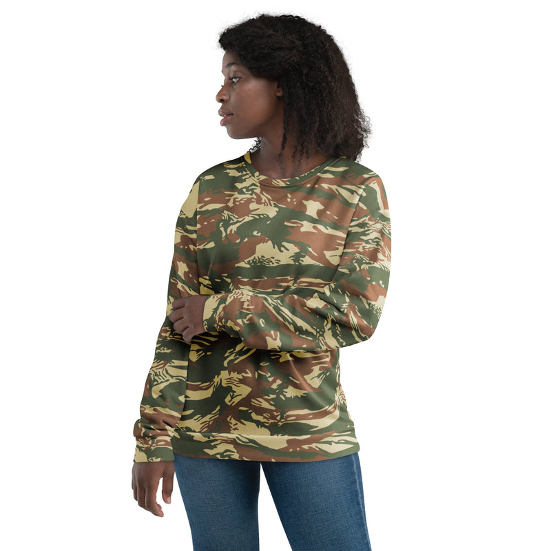 Lizard Greek Naval Special Warfare CAMO Unisex Sweatshirt