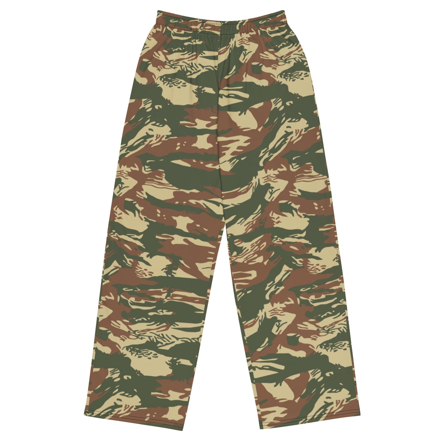 Greek Lizard Navy Special Warfare CAMO unisex wide-leg pants - 2XS - Wide-leg Pants