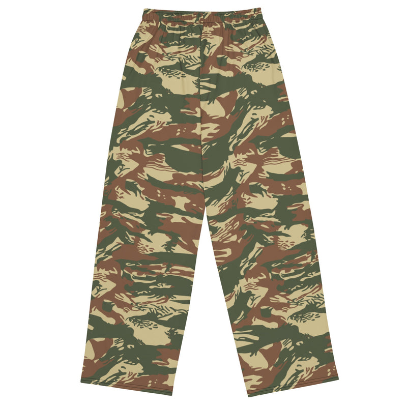Lizard Greek Naval Special Warfare CAMO Unisex Wide-Leg Leisure Pants - Pant