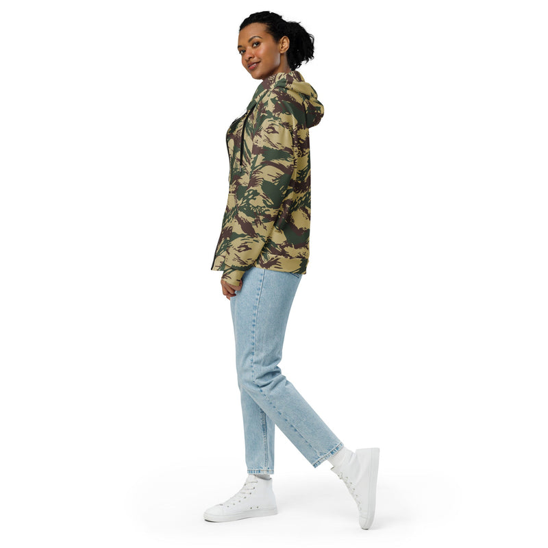 Lizard Greek Naval Special Warfare CAMO Unisex Zip Hoodie