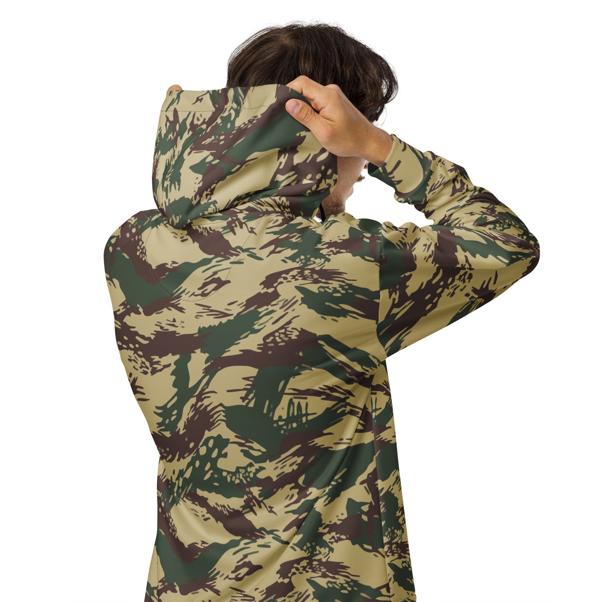 Greek Lizard Navy Special Warfare CAMO Unisex zip hoodie - Zip Hoodies