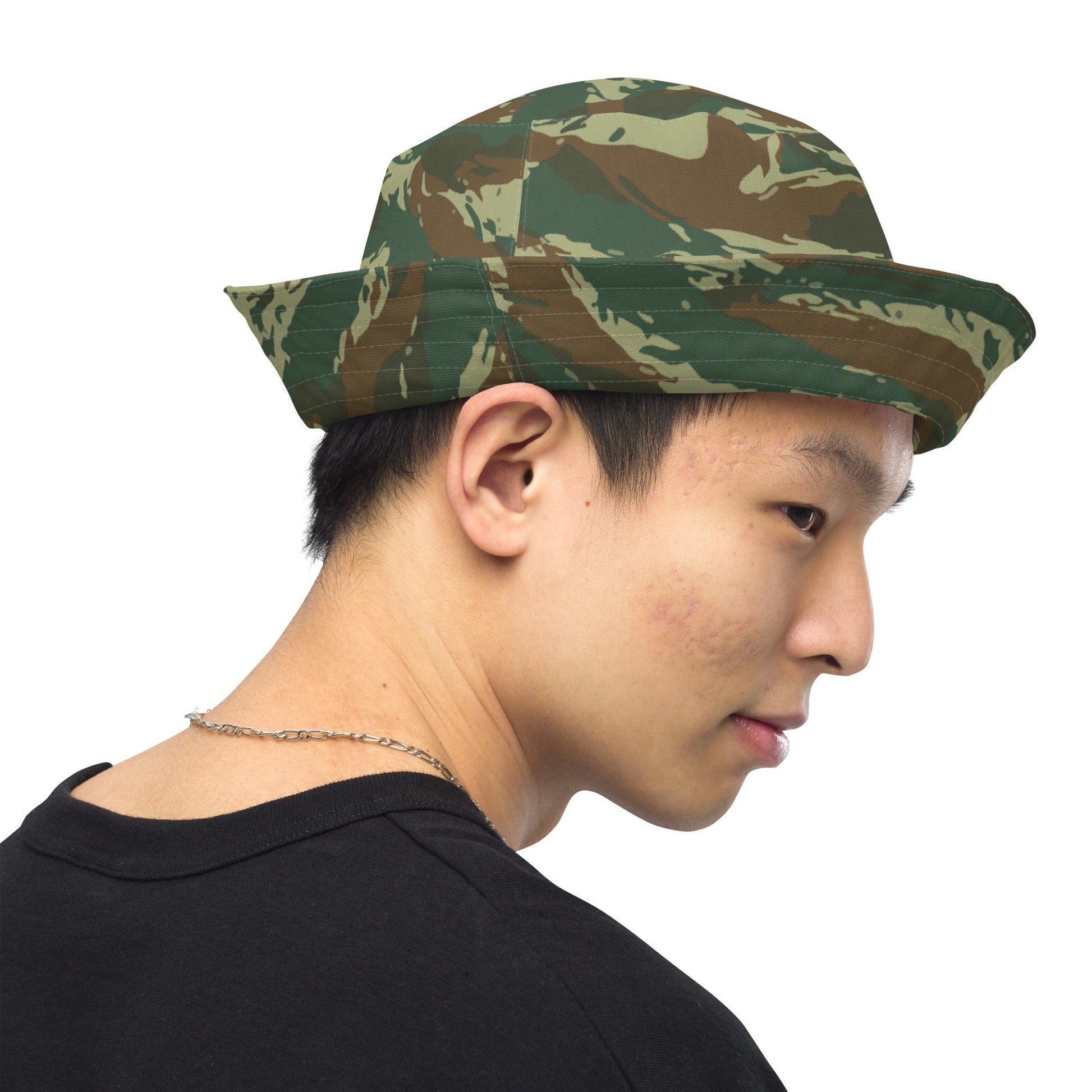 Greek Lizard CAMO Reversible Bucket Hat