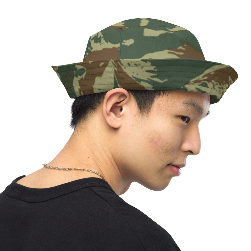 Greek Lizard CAMO Reversible bucket hat - Bucket Hat