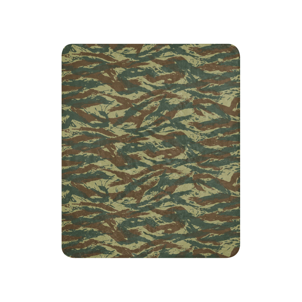 Greek Lizard CAMO Sherpa blanket - Blanket