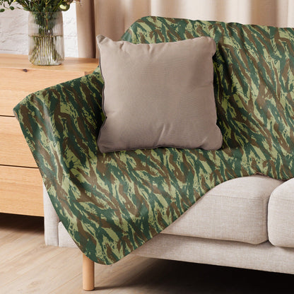 Greek Lizard CAMO Sherpa blanket - Blankets
