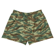 Lizard Greek Woodland CAMO Unisex Athletic Shorts