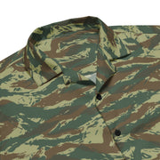 Lizard Greek Woodland CAMO Unisex Short-Sleeve Button Shirt - Button-Up
