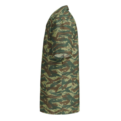 Greek Lizard CAMO Unisex button shirt Button Shirts