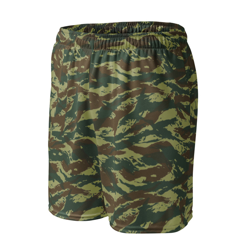 Lizard Greek Woodland CAMO Unisex Mesh Shorts