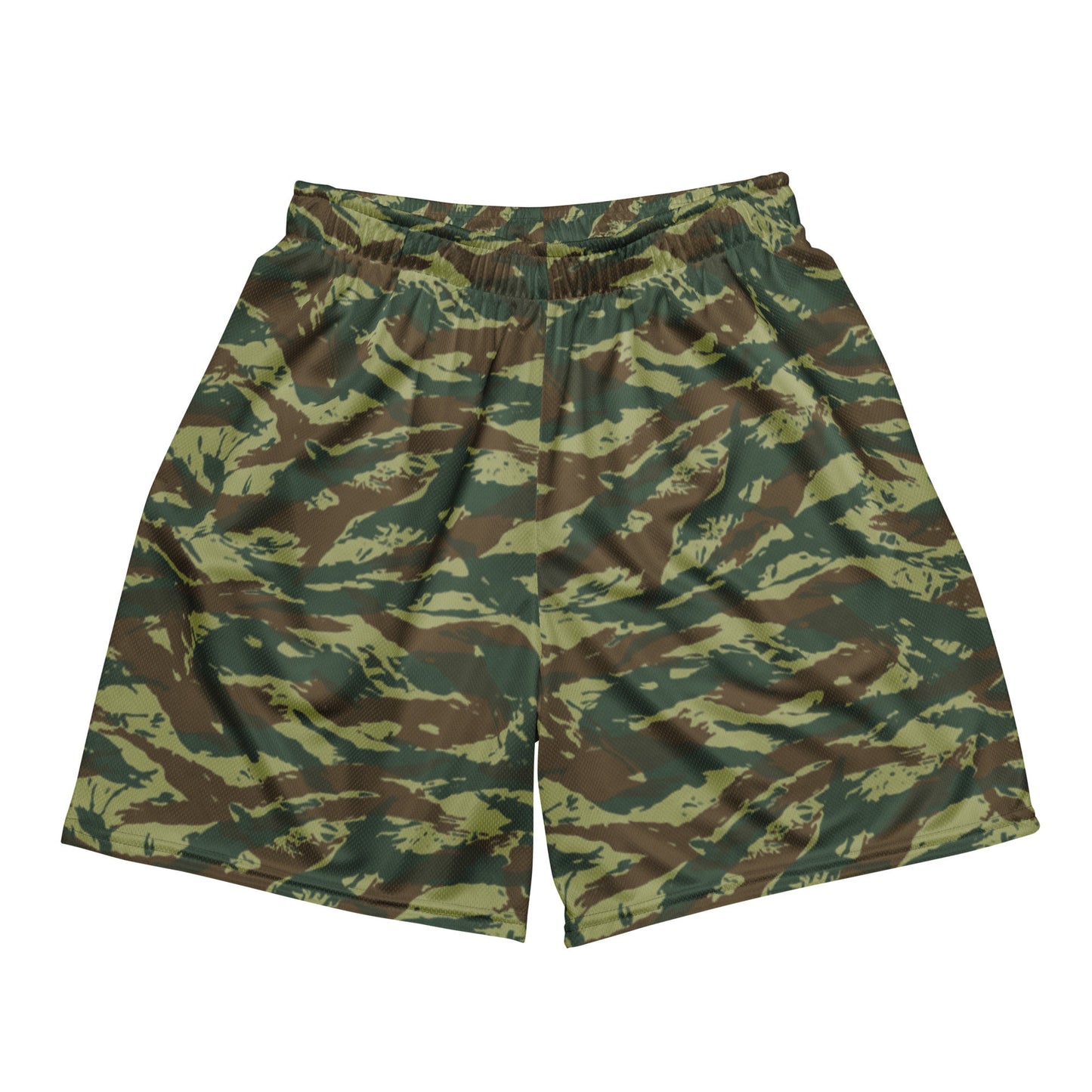 Greek Lizard CAMO Unisex mesh shorts - 2XS - Mesh Shorts