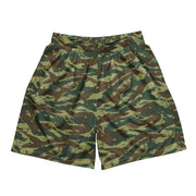 Lizard Greek Woodland CAMO Unisex Mesh Shorts - 2XS