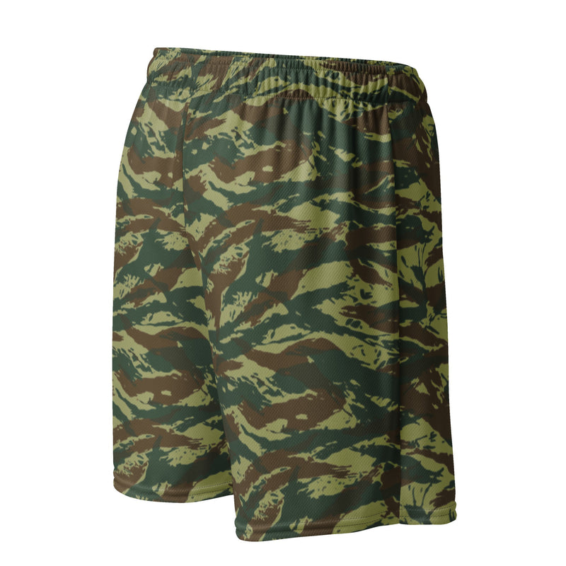 Lizard Greek Woodland CAMO Unisex Mesh Shorts