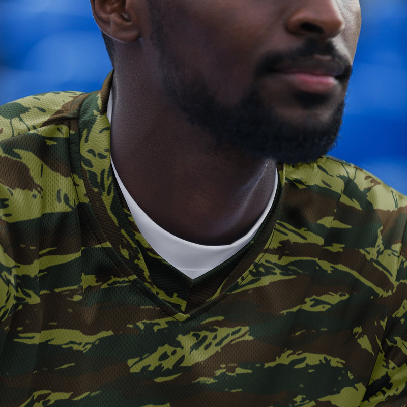 Lizard Greek Woodland CAMO Unisex Sports Jersey