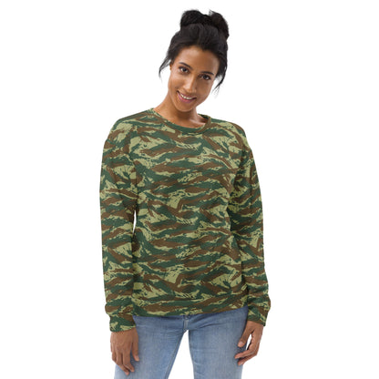 Greek Lizard CAMO Unisex Sweatshirt - Sweatshirts