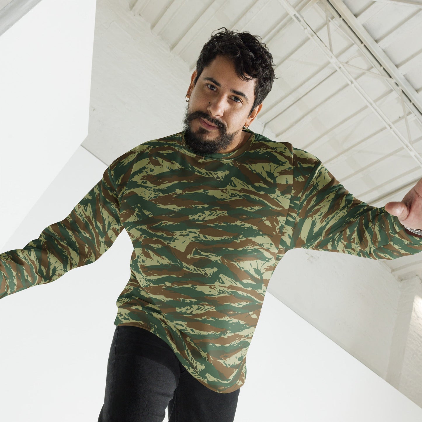 Greek Lizard CAMO Unisex Sweatshirt - Sweatshirts