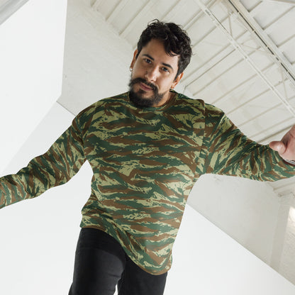 Greek Lizard CAMO Unisex Sweatshirt - Sweatshirts