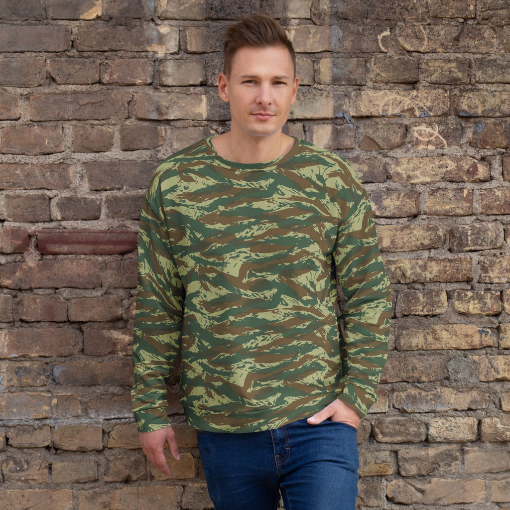 CAMO HQ - Lizard Greek Woodland CAMO Unisex Sweatshirt - Worldwide