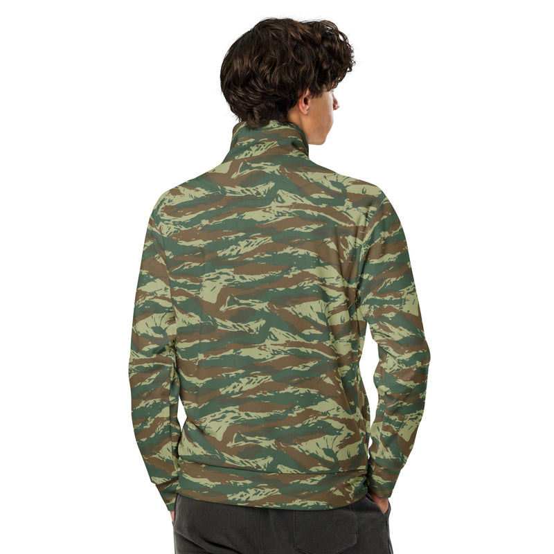 Lizard Greek Woodland CAMO Unisex Track Jacket