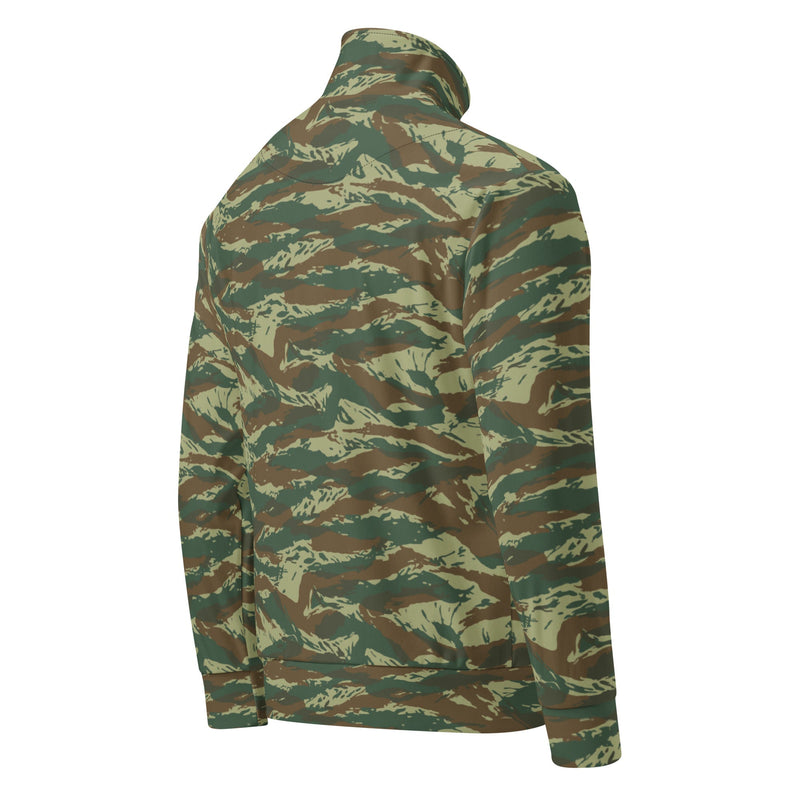 Lizard Greek Woodland CAMO Unisex Track Jacket