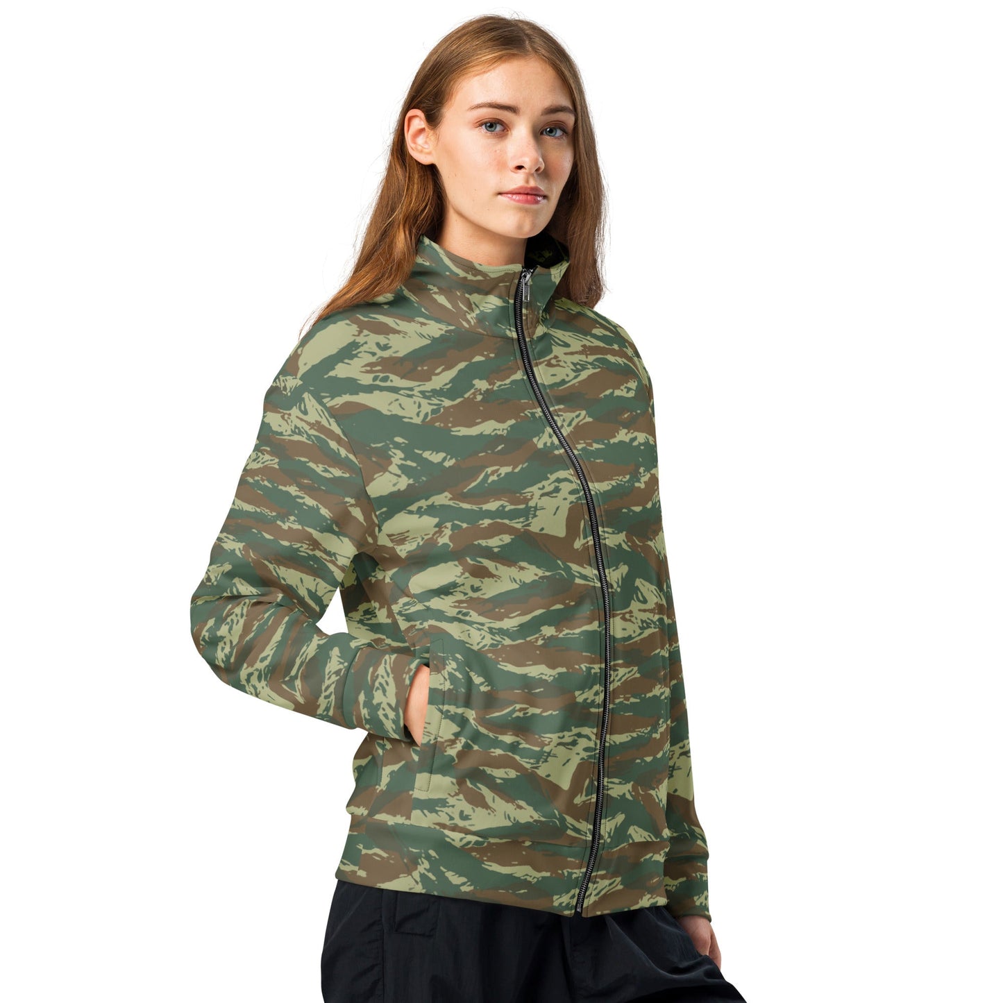 Greek Lizard CAMO Unisex track jacket - Track Jackets