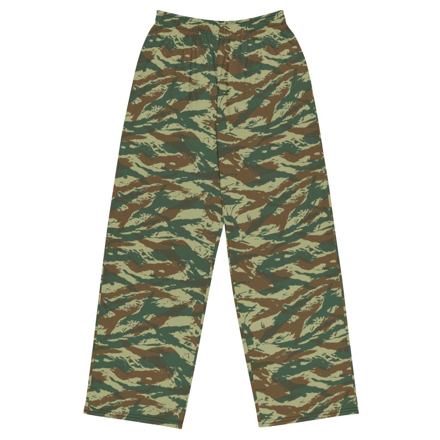 Greek Lizard CAMO unisex wide leg pants 2XS Wide Pants