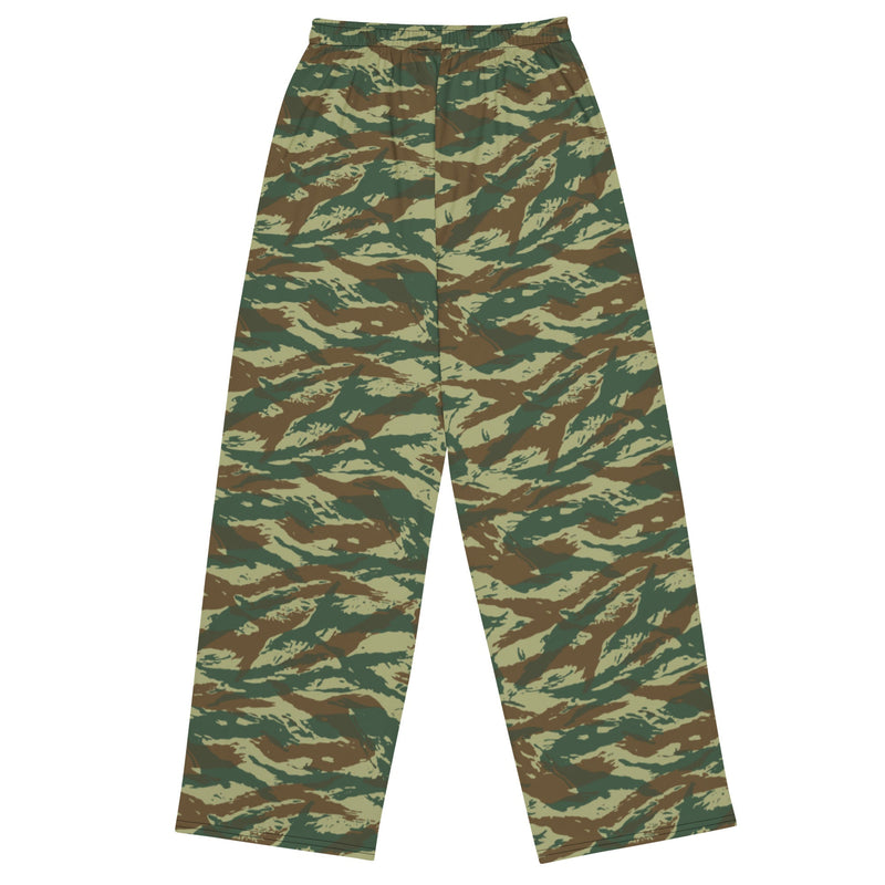 Lizard Greek Woodland CAMO Unisex Wide-Leg Leisure Pants - Pant