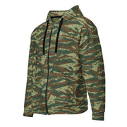 Lizard Greek Woodland CAMO Unisex Zip Hoodie