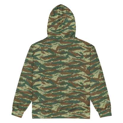 Greek Lizard CAMO Unisex zip hoodie Zip Hoodies