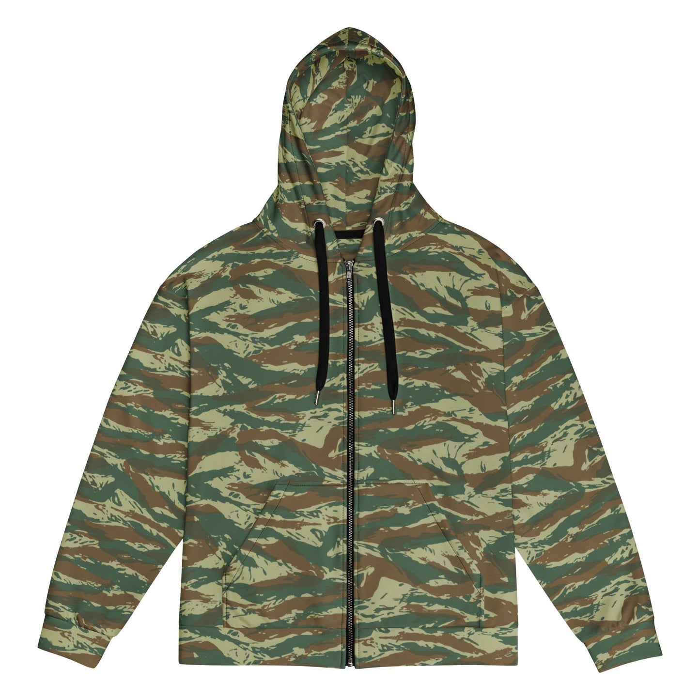 Greek Lizard CAMO Unisex zip hoodie 2XS Zip Hoodies