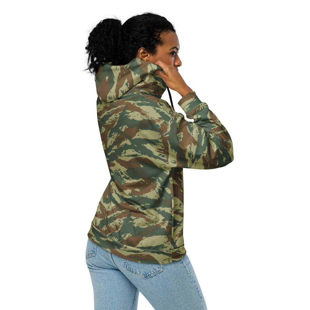 Greek Lizard CAMO Unisex zip hoodie - Zip Hoodie