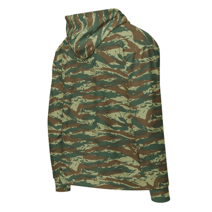 Greek Lizard CAMO Unisex zip hoodie Zip Hoodies