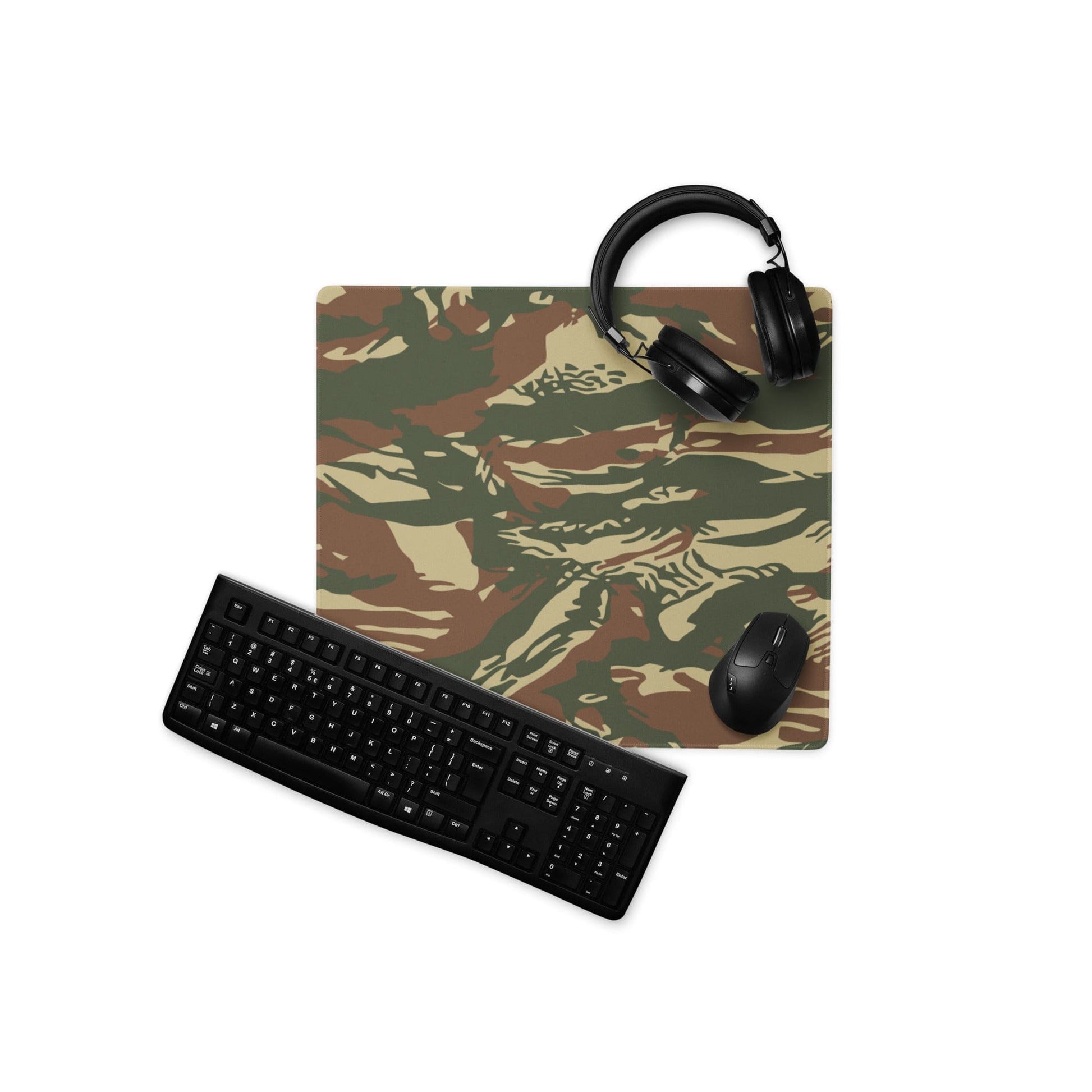 Greek Navy Special Forces (DYK) Lizard CAMO Gaming mouse pad - 18″×16″ - Mouse Pad