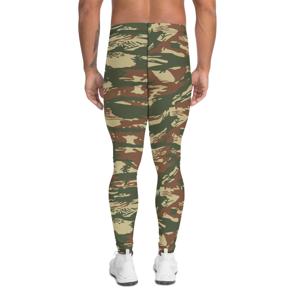 Greek Navy Special Forces (DYK) Lizard CAMO Men’s Leggings - Mens