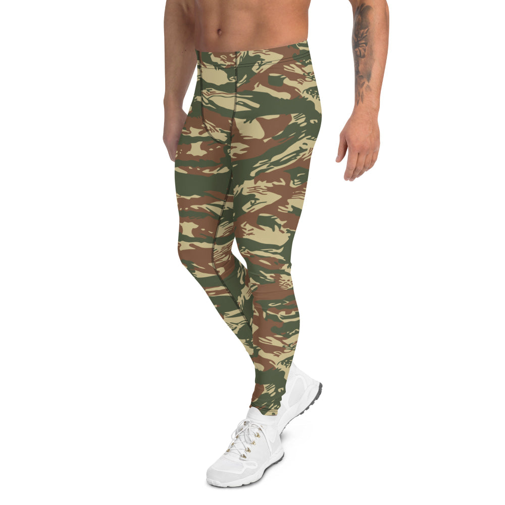 Greek Navy Special Forces (DYK) Lizard CAMO Men’s Leggings - Mens