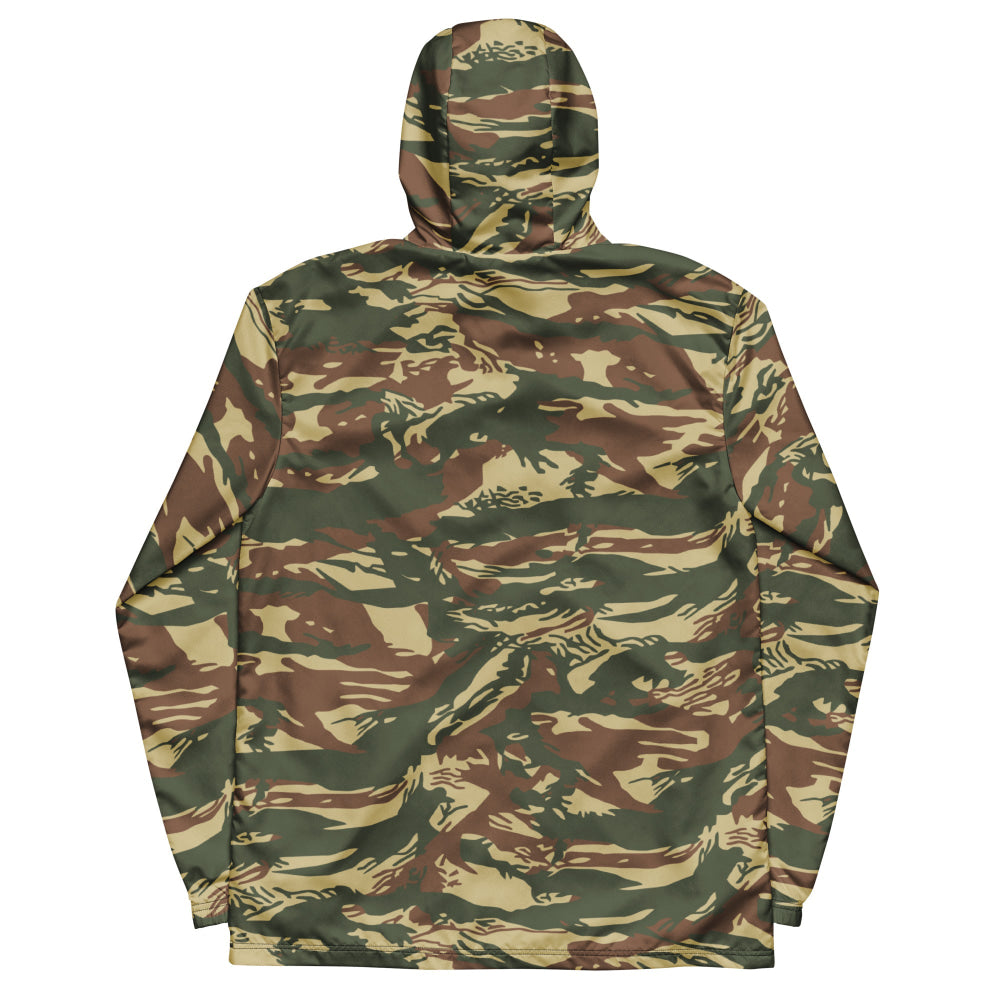 Greek Navy Special Forces (DYK) Lizard CAMO Men’s windbreaker - Mens Windbreaker